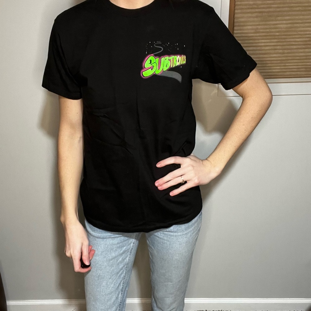 Subtronics Black Graphic T-Shirt for Men or Women